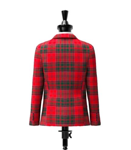 Grant Tartan Jacket Back