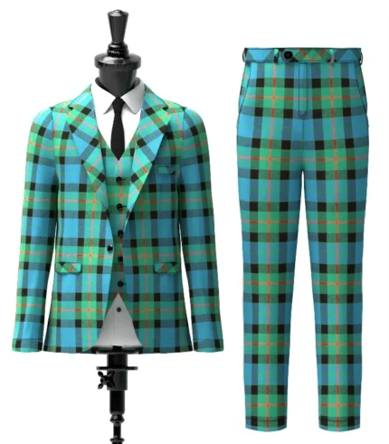 Gunn Tartan Suit Front