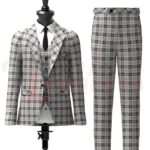 Harris Tartan Suit Front
