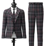 Hebridean Heather Tartan Suit Front