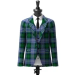 Hughes Tartan Jacket Front