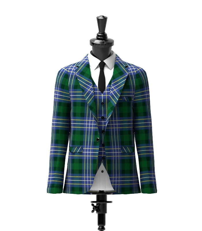 Hughes Tartan Jacket Front Hughes Tartan Jacket Front