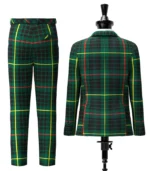 Hunting Stewart Tartan Suit Back