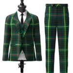 Hunting Stewart Tartan Suit Front