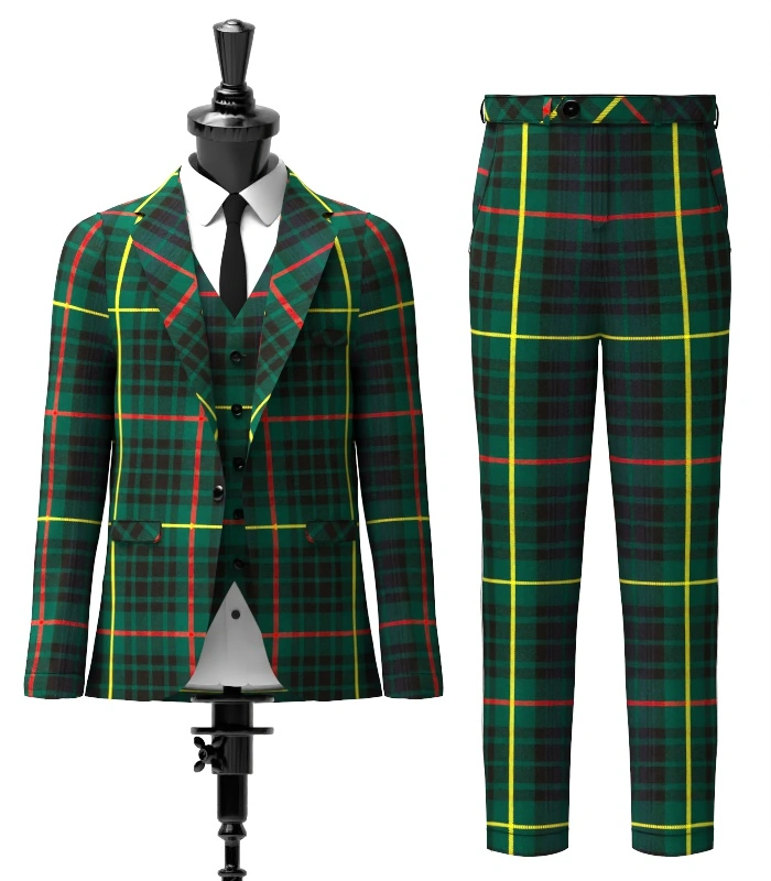 Hunting Stewart Tartan Suit Front Hunting Stewart Tartan Suit Front