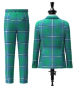 Irvine Tartan Suit Back