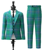 Irvine Tartan Suit Front