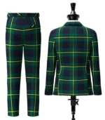 Johnstone Tartan Suit Back