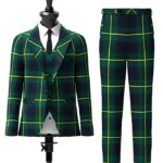 Johnstone Tartan Suit Front