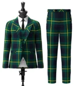 Johnstone Tartan Suit Front