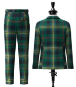 Kennedy Tartan Suit Back