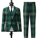 Kennedy Tartan Suit Front