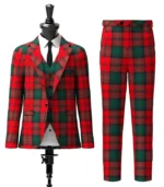 Kerr Tartan Suit Front