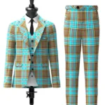 Kerr Tartan Suit Front