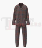Land's End Maroon Tartan Front