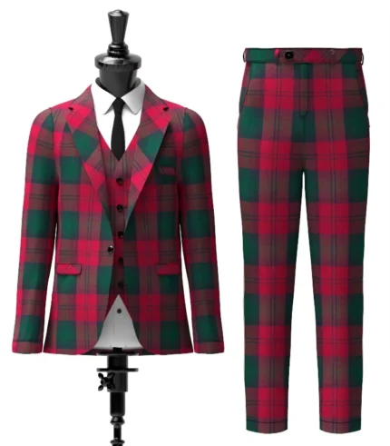 Lindsay Tartan Suit Front