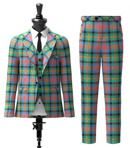 Logan Tartan Suit Front