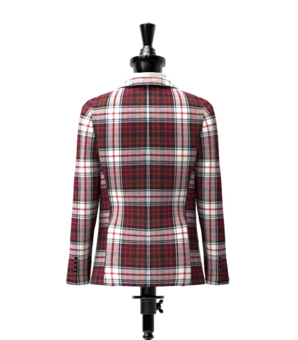 Macdonald Dress Tartan Jacket Back