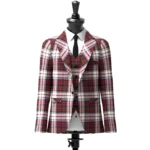 Macdonald Dress Tartan Jacket Front