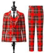Macgregor Tartan Suit Front