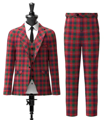 Macintyre Tartan Suit Front