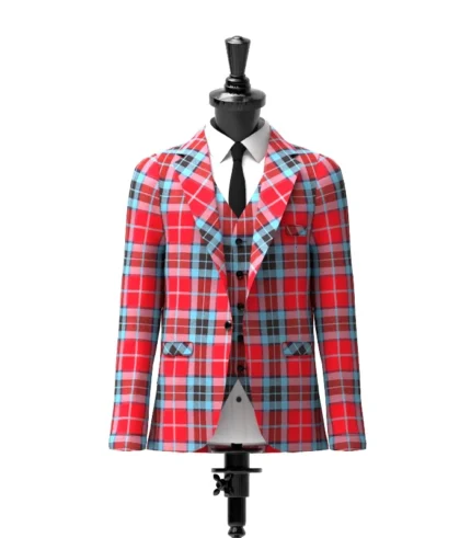 Mactavish Tartan Jacket Front