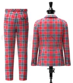 Mactavish Tartan Suit Back