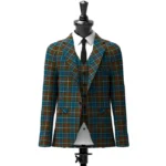 Mcconnell Tartan Jacket Front