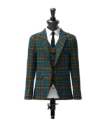 Mcconnell Tartan Jacket Front