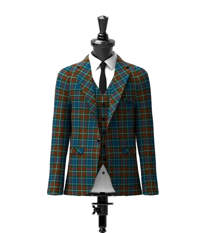 Mcconnell Tartan Jacket Front Mcconnell Tartan Jacket Front