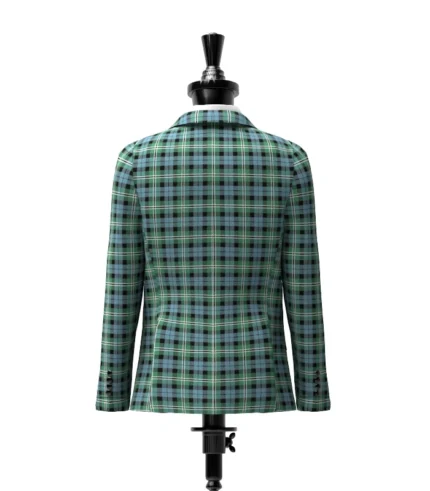 Melville Tartan Jacket Back