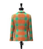 Menzies Tartan Jacket Back