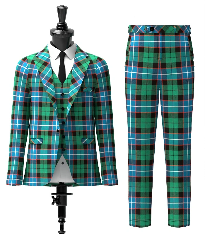 Mitchell Tartan Suit Front Mitchell Tartan Suit Front