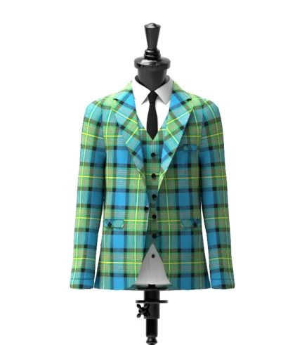 Moore Tartan Jacket Front