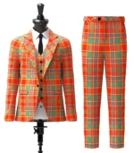 Munro Tartan Suit Front
