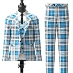 Napier Tartan Suit Front