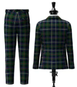 Ralph Lauren Tartan Suit Back