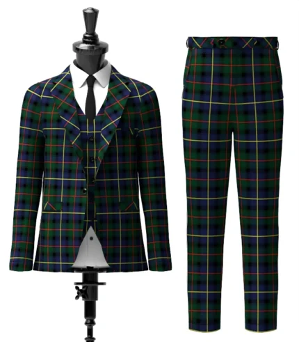 Ralph Lauren Tartan Suit Front