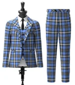Rangers Tartan Suit Front