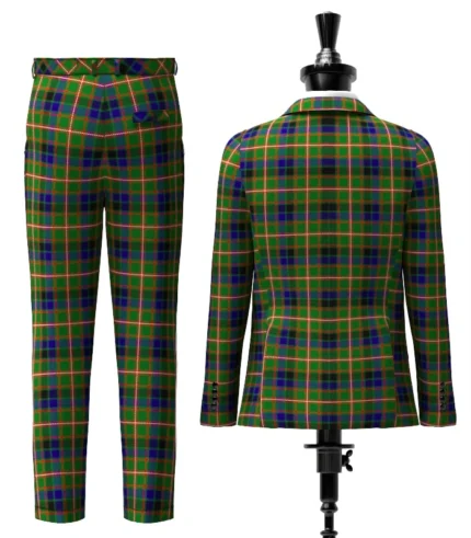 Reid Tartan Suit Back