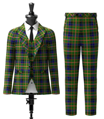 Reid Tartan Suit Front