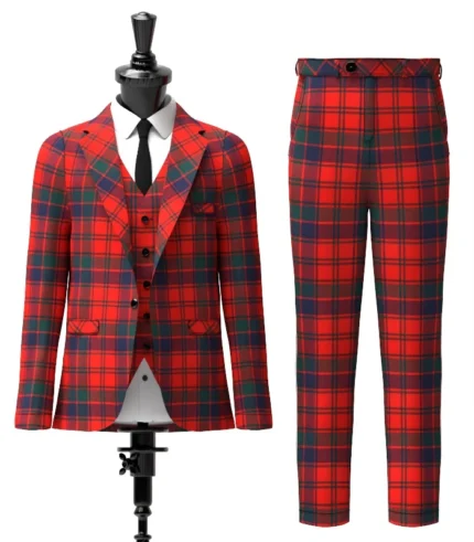 Robertson Tartan Suit Front