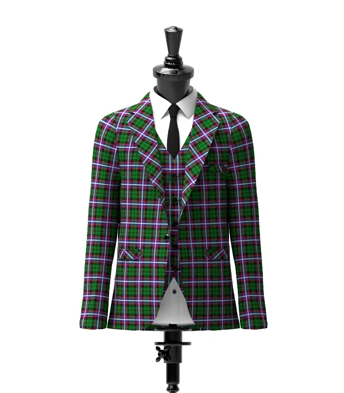 Russell Tartan Jacket Front Russell Tartan Jacket Front