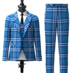 Saltire Tartan Suit Front