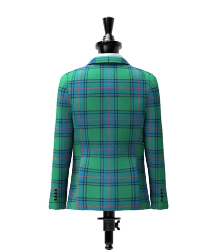 Shaw Tartan Jacket Back