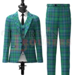 Shaw Tartan Suit Front