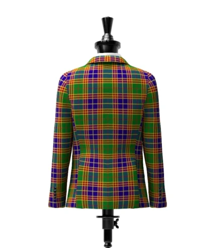Stevenson Tartan Jacket Back