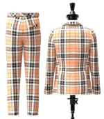 Thomson Tartan Suit Back