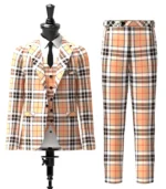 Thomson Tartan Suit Front