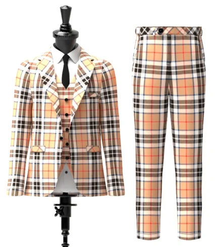 Thomson Tartan Suit Front